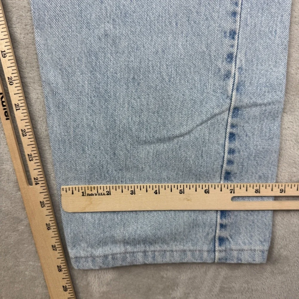 Levi 505‎ Jeans Mens 36x30 (fit 34x28) Straight Vintage 90s Made in USA Light